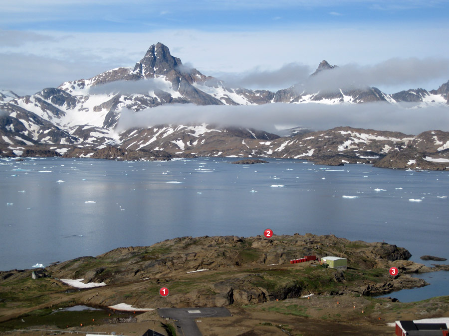 Ittimiini bij Tasiilaq, Oost-Groenland
